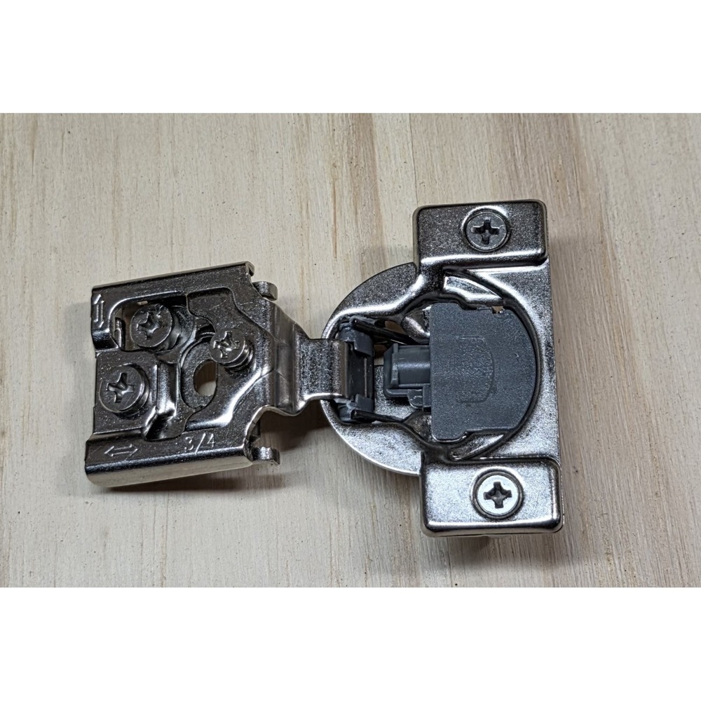 Ravinte 2 Pack 1 Pair 3/4 inch Overlay Cabinet Hinges Kitchen Soft Close Cabinet